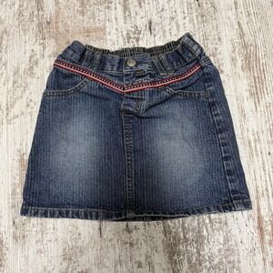 Vintage Y2K Old Navy Girls Forth of July Skirt, Size 4T, Danim‎ American Flag